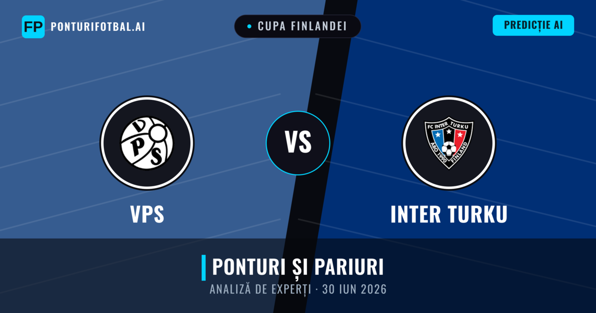 VPS vs Inter Turku — pronostic și avancronică meci