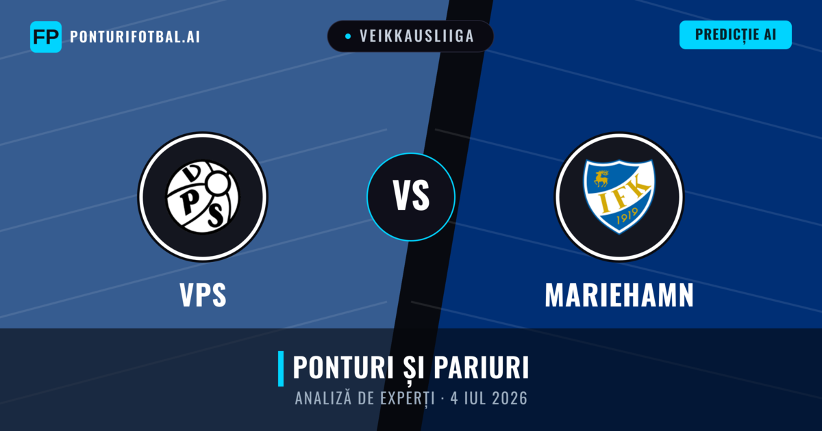 VPS vs Mariehamn — pronostic și avancronică meci