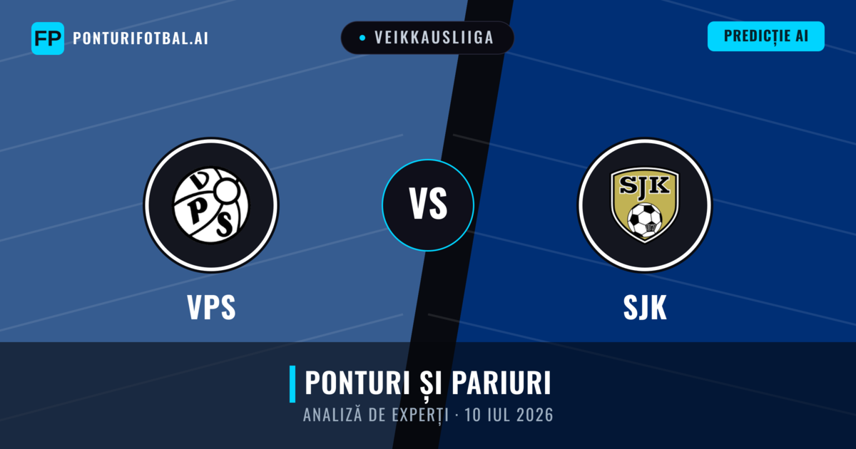 VPS vs SJK — pronostic și avancronică meci