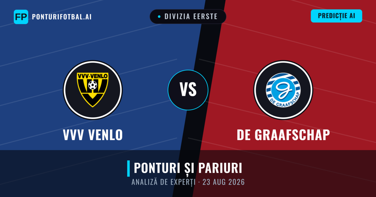 VVV Venlo vs De Graafschap — pronostic și avancronică meci