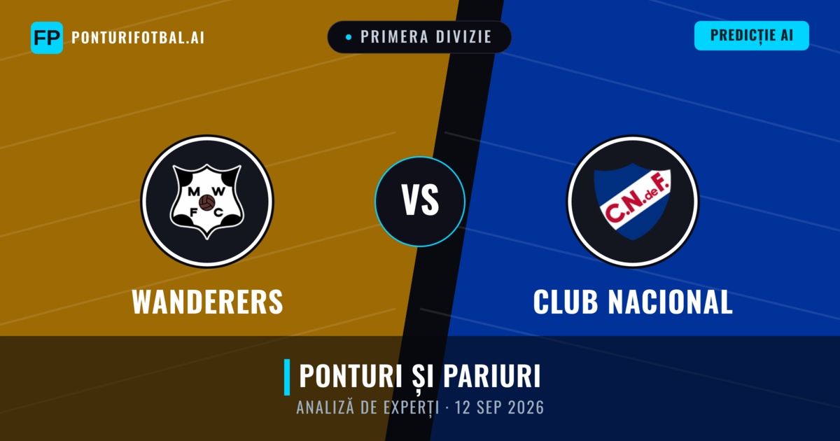 Wanderers vs Club Nacional — pronostic și avancronică meci