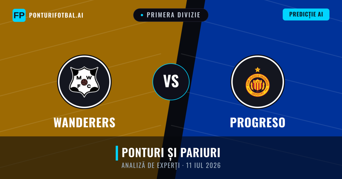 Wanderers vs Progreso — pronostic și avancronică meci