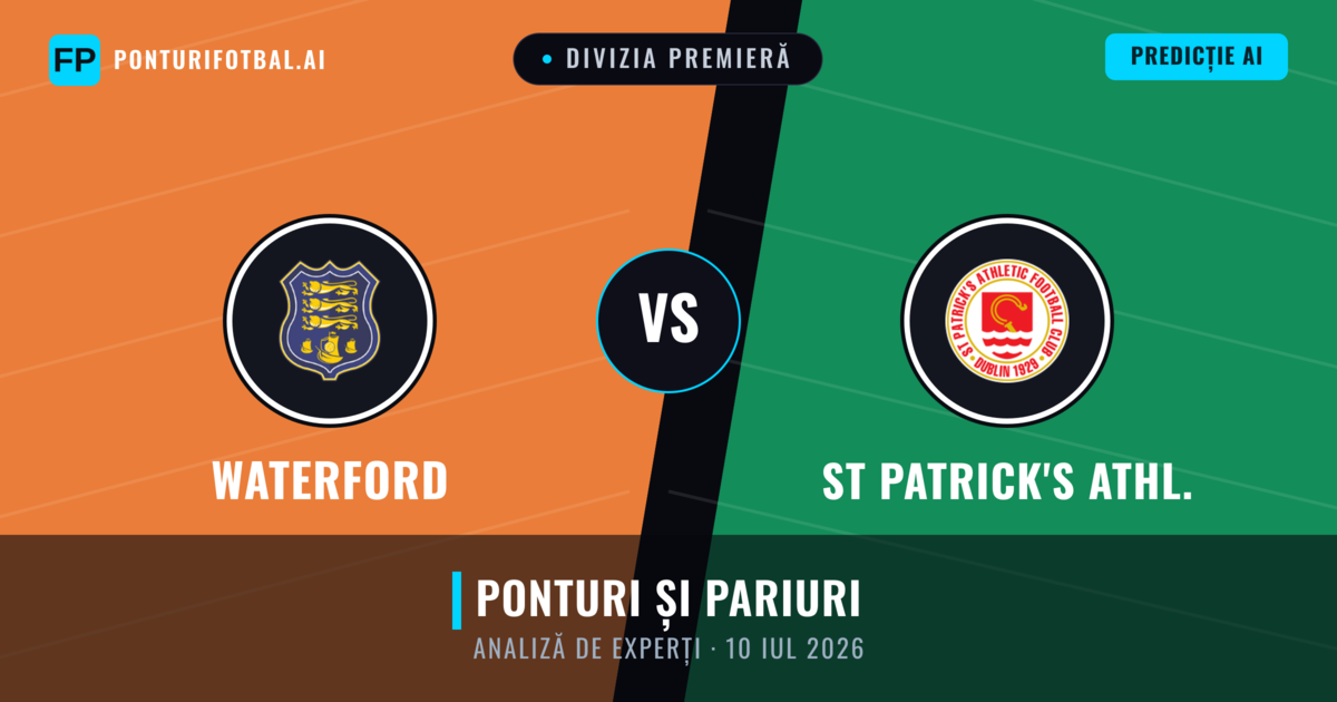 Waterford vs St Patrick's Athl. — pronostic și avancronică meci