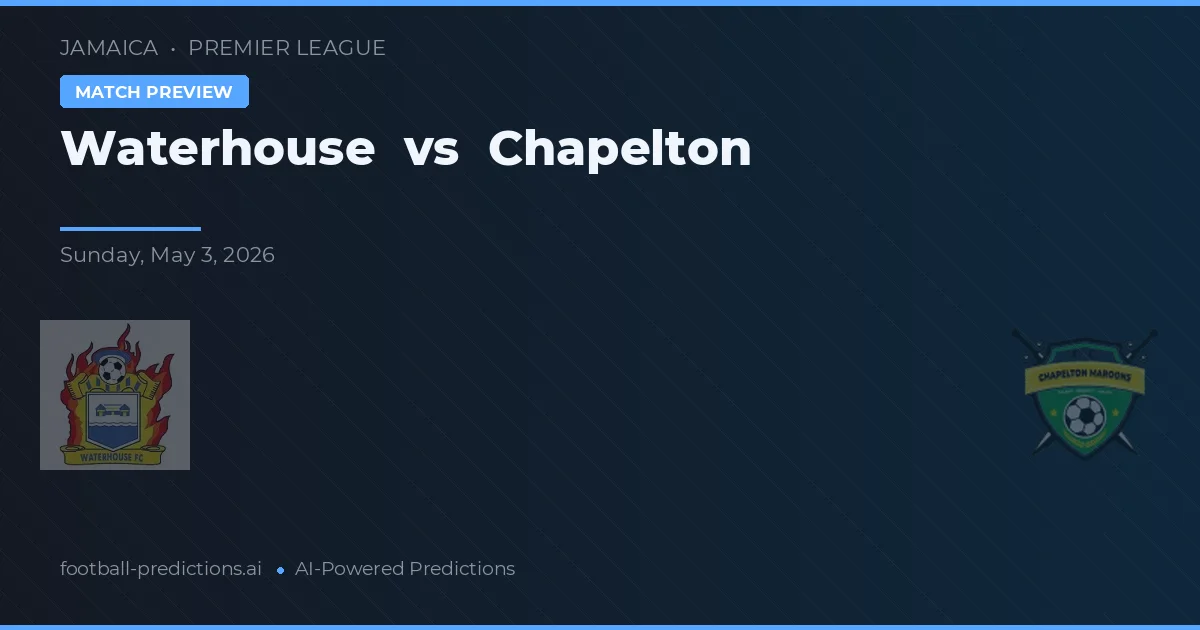 Waterhouse vs Chapelton — pronostic și avancronică meci