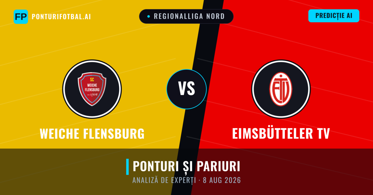 Weiche Flensburg vs Eimsbütteler TV — pronostic și avancronică meci
