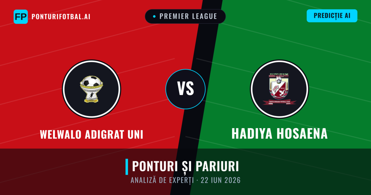 Welwalo Adigrat Uni vs Hadiya Hosaena — pronostic și avancronică meci