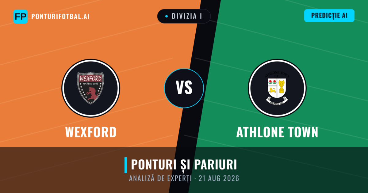 Wexford vs Athlone Town — pronostic și avancronică meci