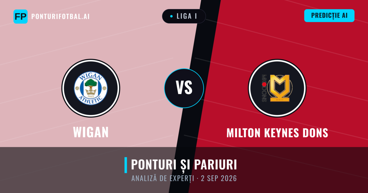 Wigan vs Milton Keynes Dons — pronostic și avancronică meci