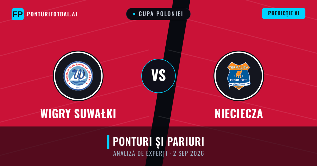 Wigry Suwałki vs Nieciecza — pronostic și avancronică meci