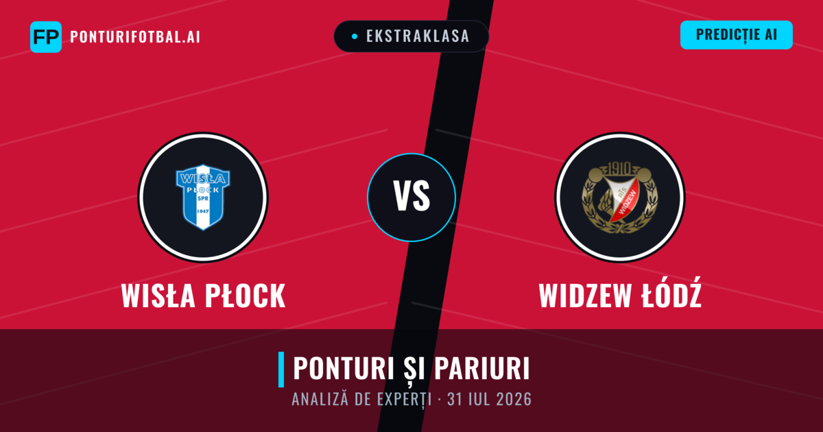 Wisła Płock vs Widzew Łódź — pronostic și avancronică meci