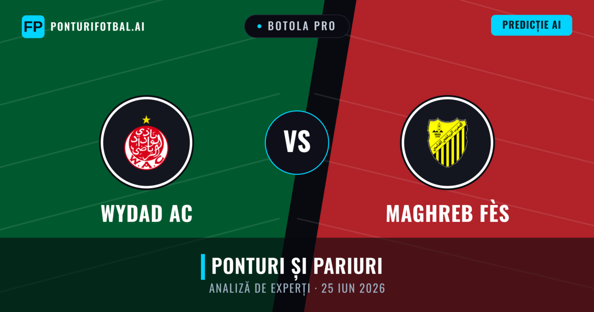 Wydad AC vs Maghreb Fès — pronostic și avancronică meci
