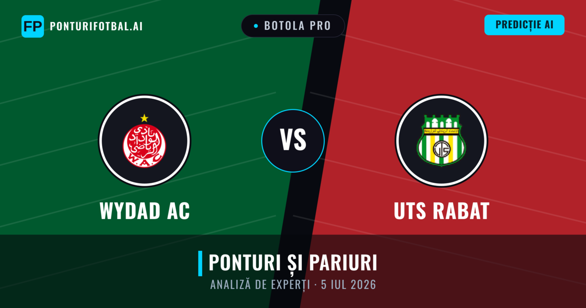 Wydad AC vs UTS Rabat — pronostic și avancronică meci