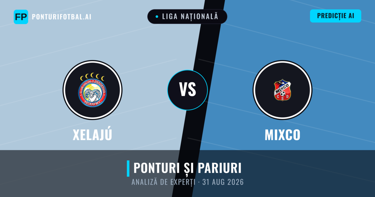 Xelajú vs Mixco — pronostic și avancronică meci