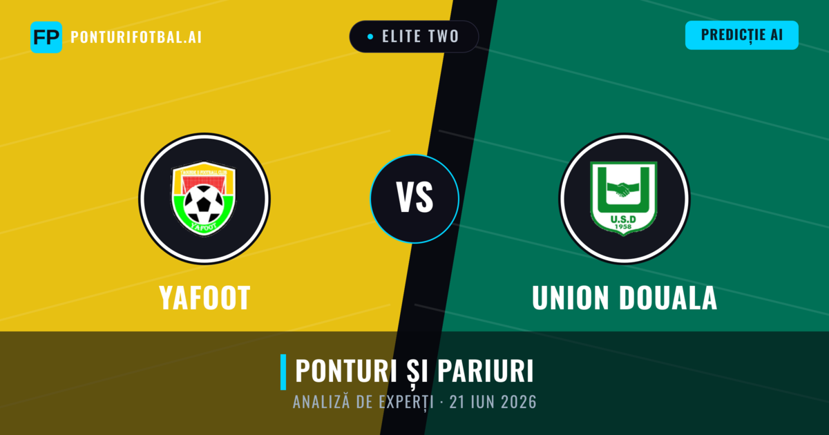 Yafoot vs Union Douala — pronostic și avancronică meci