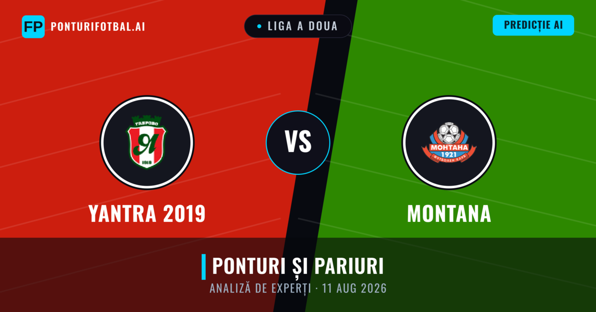 Yantra 2019 vs Montana — pronostic și avancronică meci