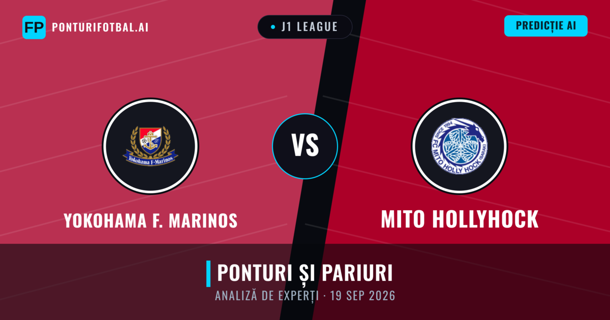 Yokohama F. Marinos vs Mito HollyHock — pronostic și avancronică meci