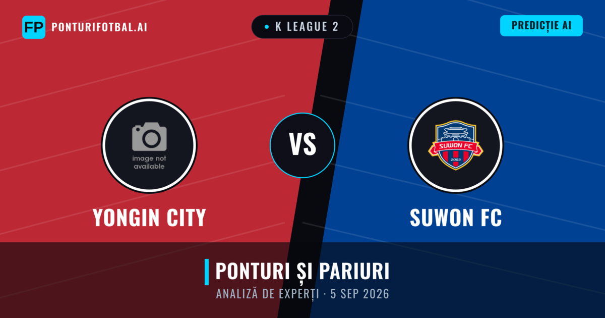 Yongin City vs Suwon FC — pronostic și avancronică meci