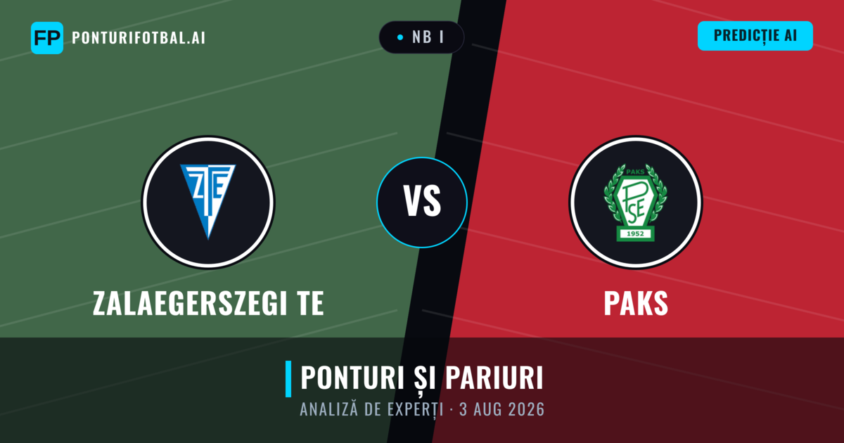 Zalaegerszegi TE vs Paks — pronostic și avancronică meci