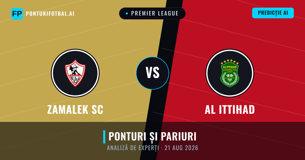 Zamalek SC vs Al Ittihad — pronostic și avancronică meci