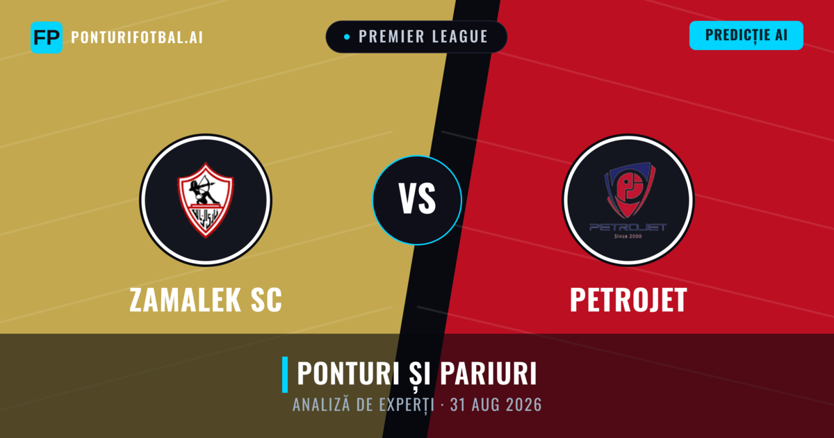 Zamalek SC vs Petrojet — pronostic și avancronică meci