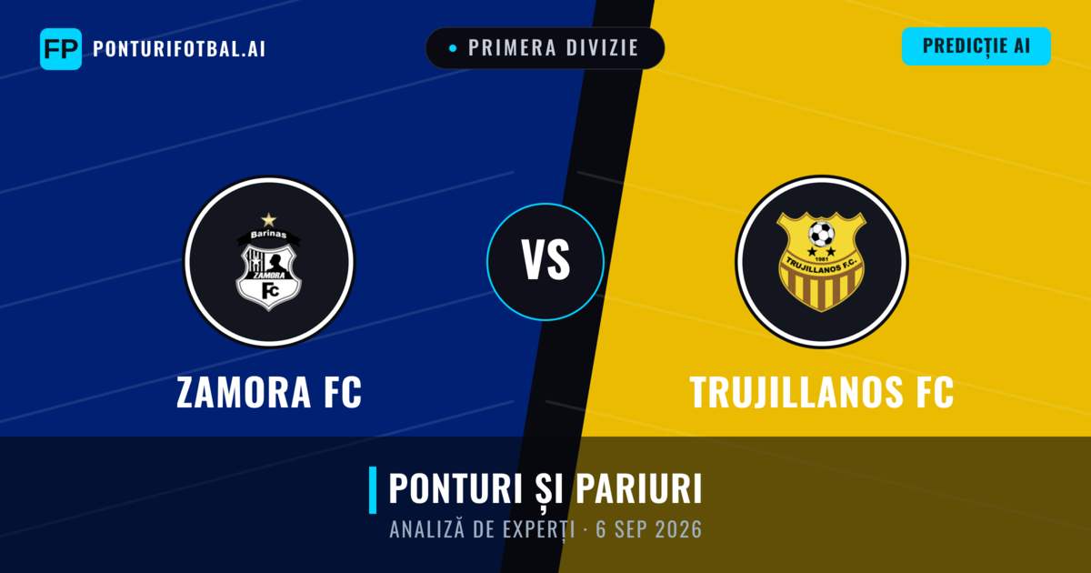 Zamora FC vs Trujillanos FC — pronostic și avancronică meci