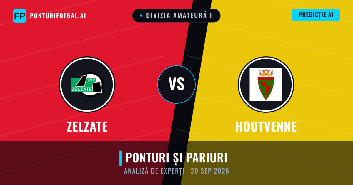 Zelzate vs Houtvenne — pronostic și avancronică meci