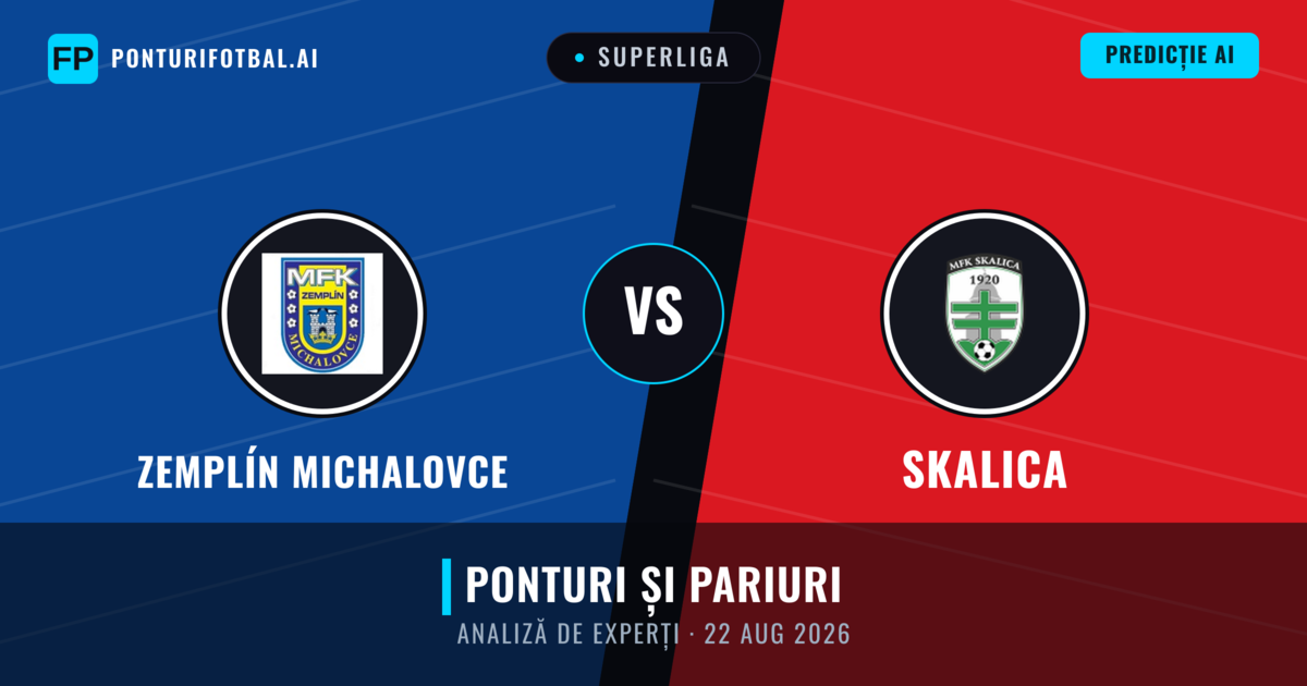 Zemplín Michalovce vs Skalica — pronostic și avancronică meci