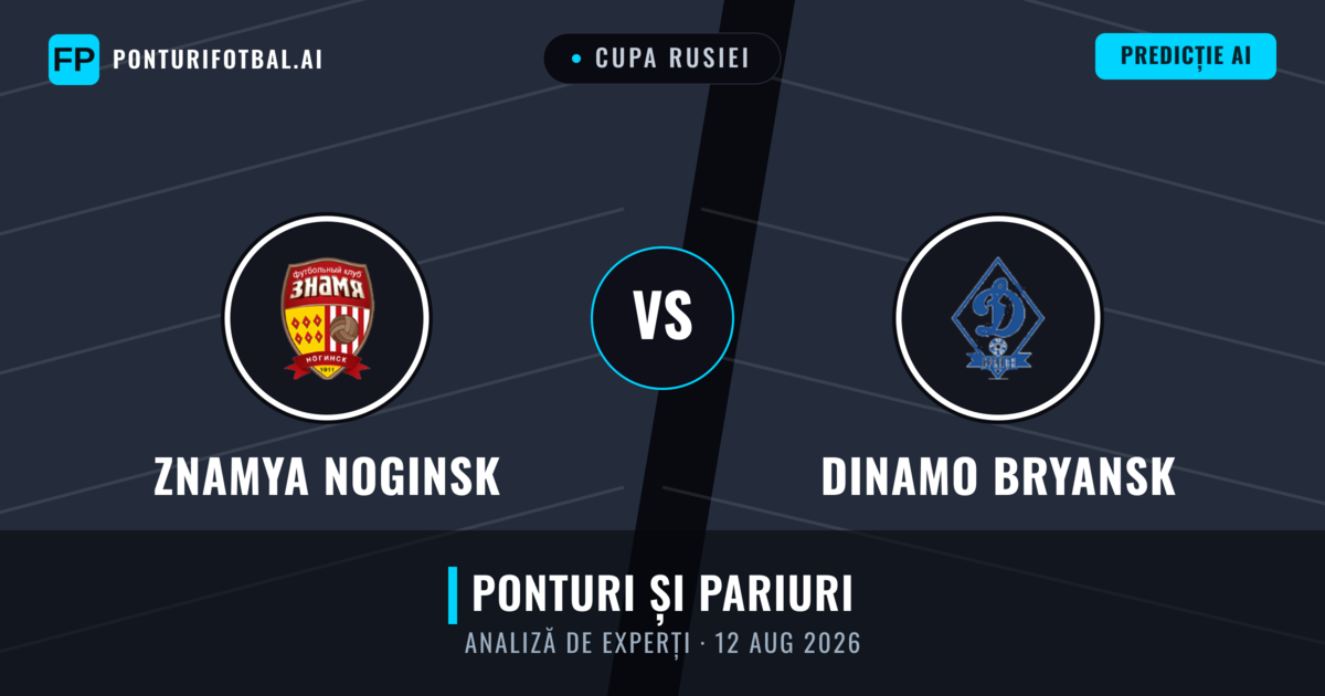 Znamya Noginsk vs Dinamo Bryansk — pronostic și avancronică meci