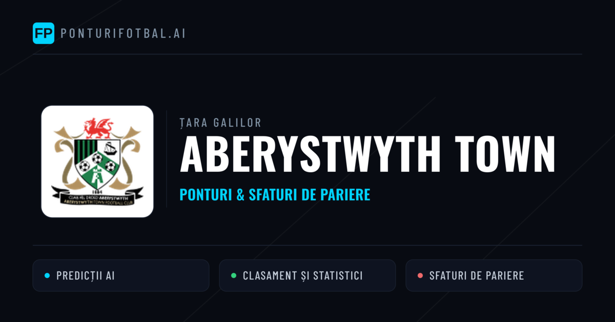 Aberystwyth Town Ponturi și statistici