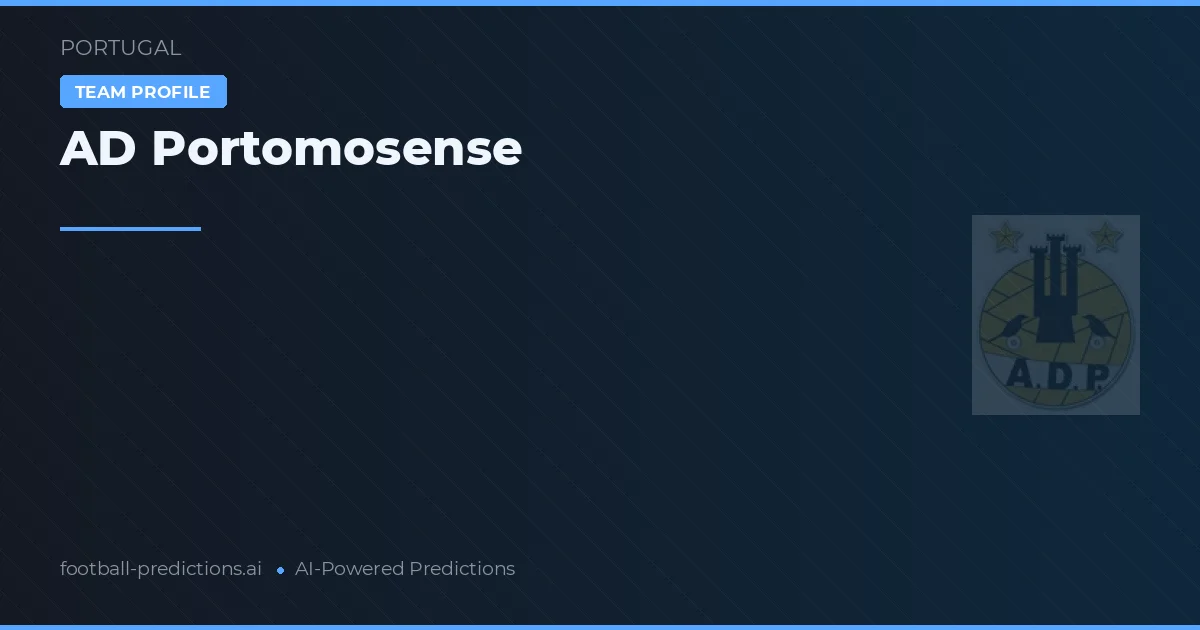AD Portomosense Ponturi și statistici