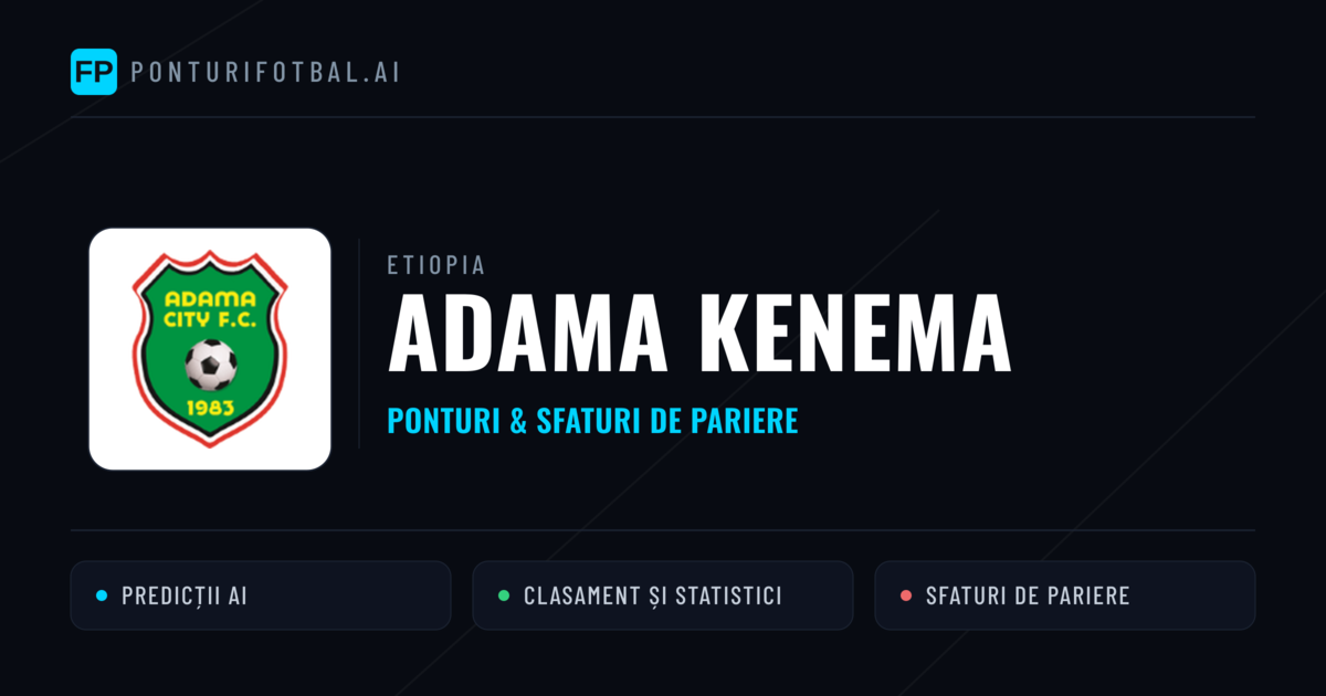 Adama Kenema Ponturi și statistici