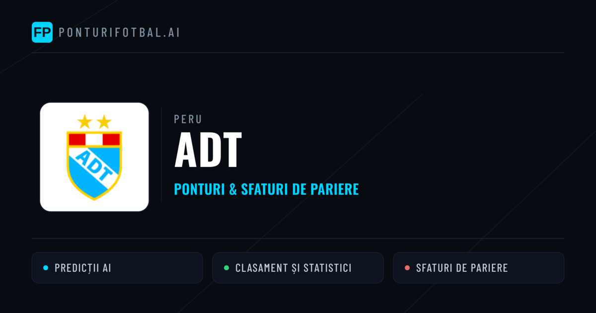 ADT Ponturi și statistici