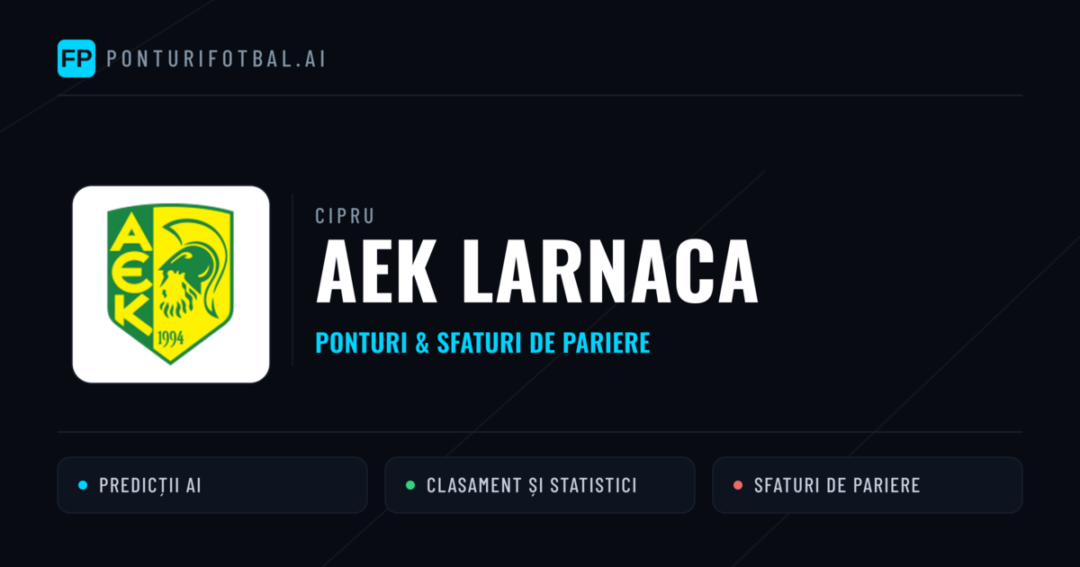 AEK Larnaca Ponturi și statistici