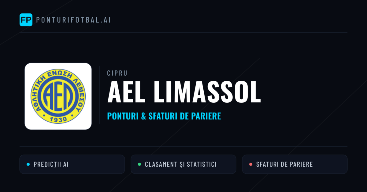 AEL Limassol Ponturi și statistici