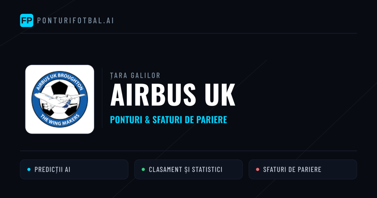Airbus UK Ponturi și statistici