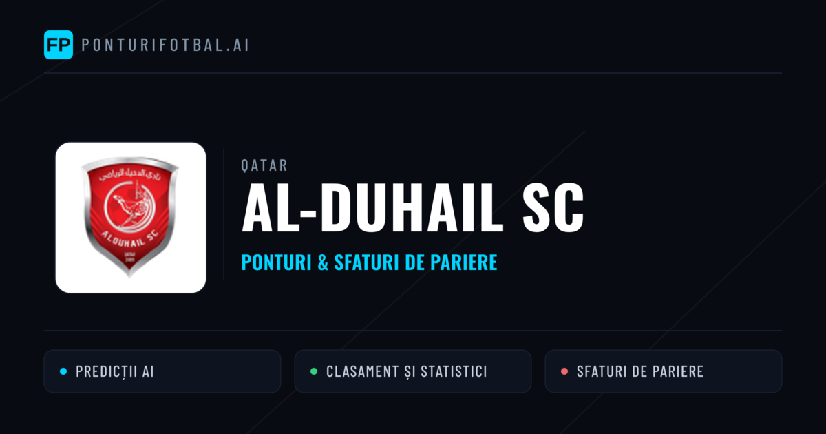 Al-Duhail SC Ponturi și statistici