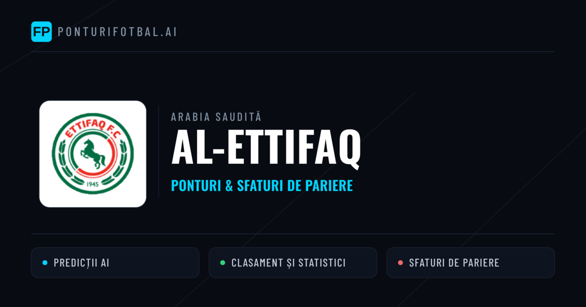 Al-Ettifaq Ponturi și statistici
