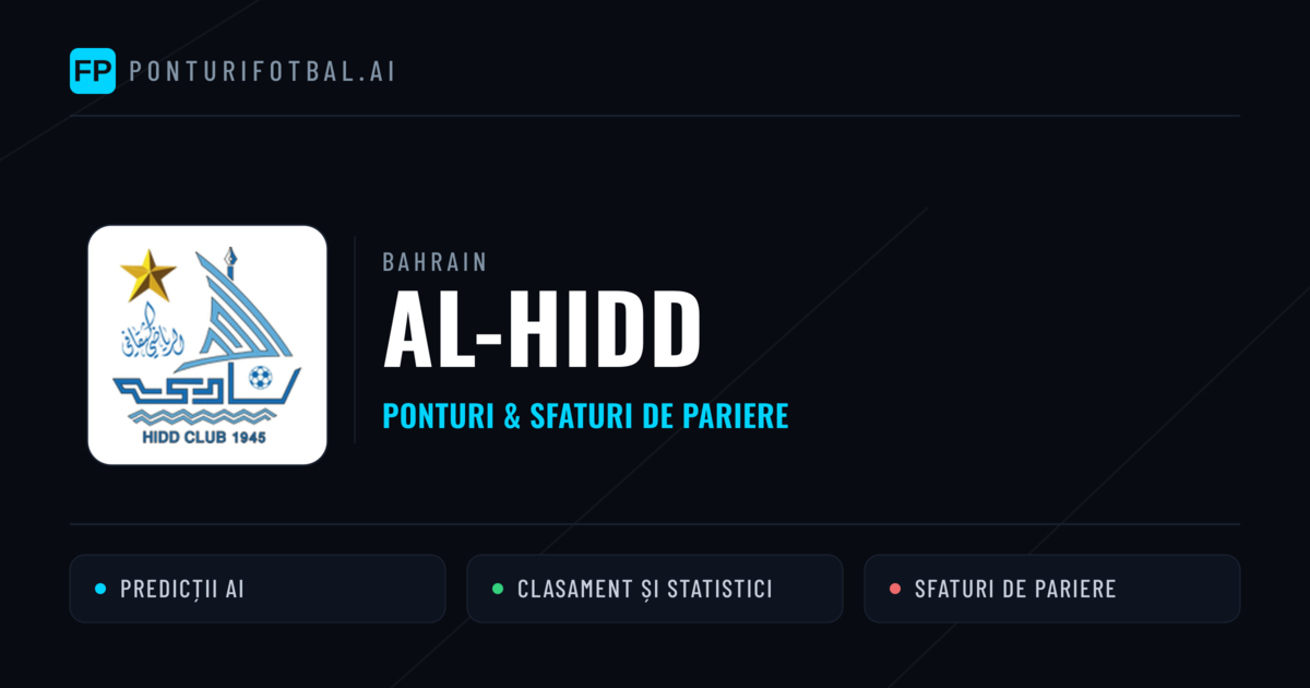 Al-Hidd Ponturi și statistici