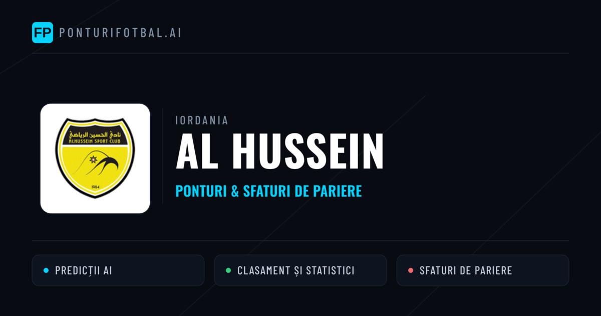 Al Hussein Ponturi și statistici