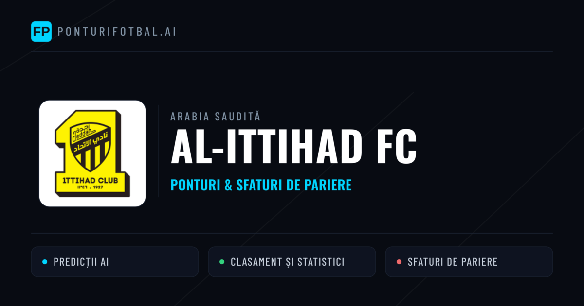 Al-Ittihad FC Ponturi și statistici