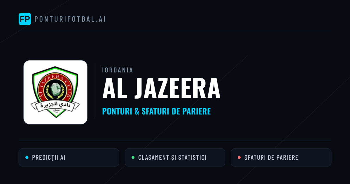 Al Jazeera Ponturi și statistici