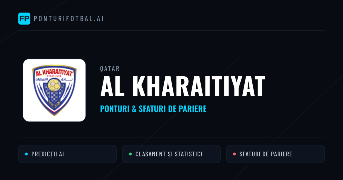Al Kharaitiyat Ponturi și statistici