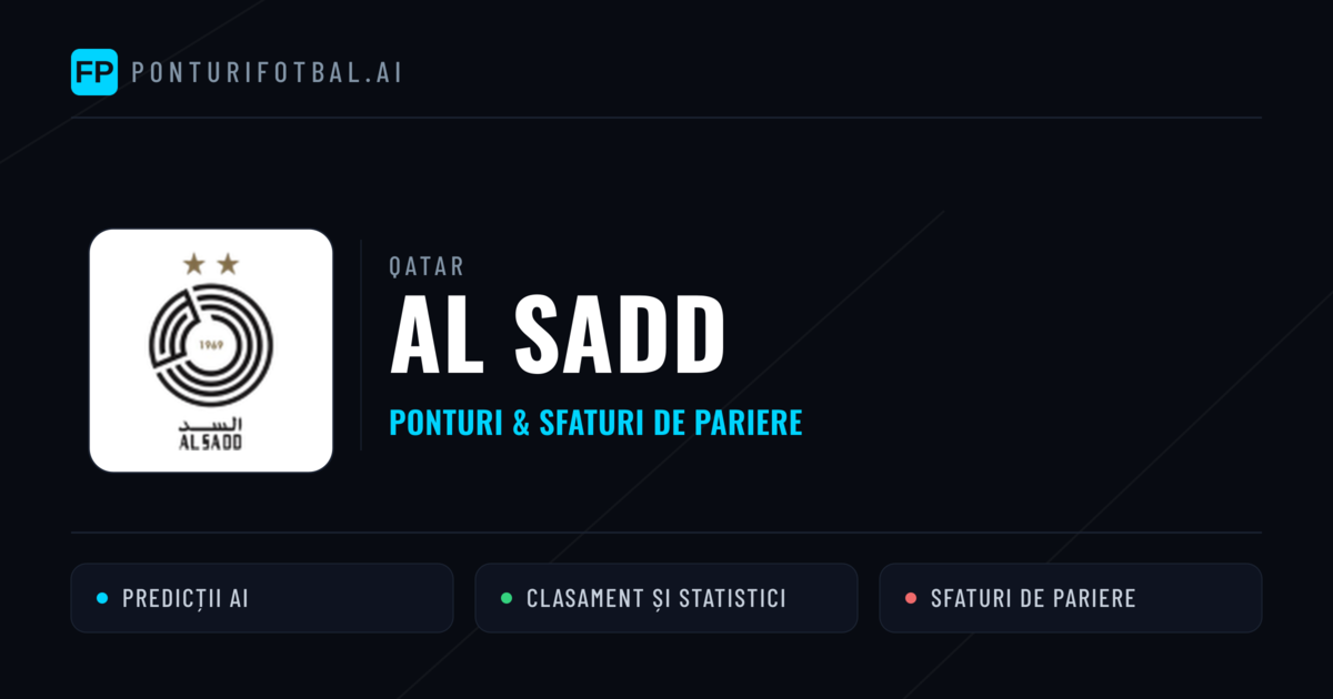 Al Sadd Ponturi și statistici