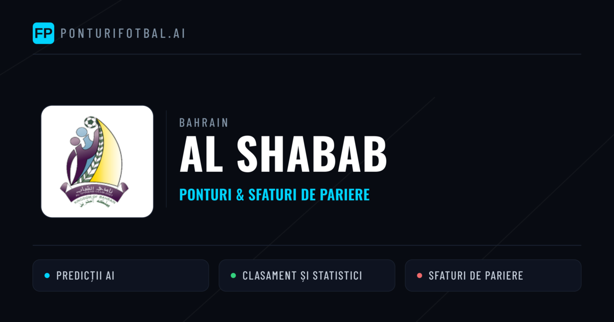 Al Shabab Ponturi și statistici