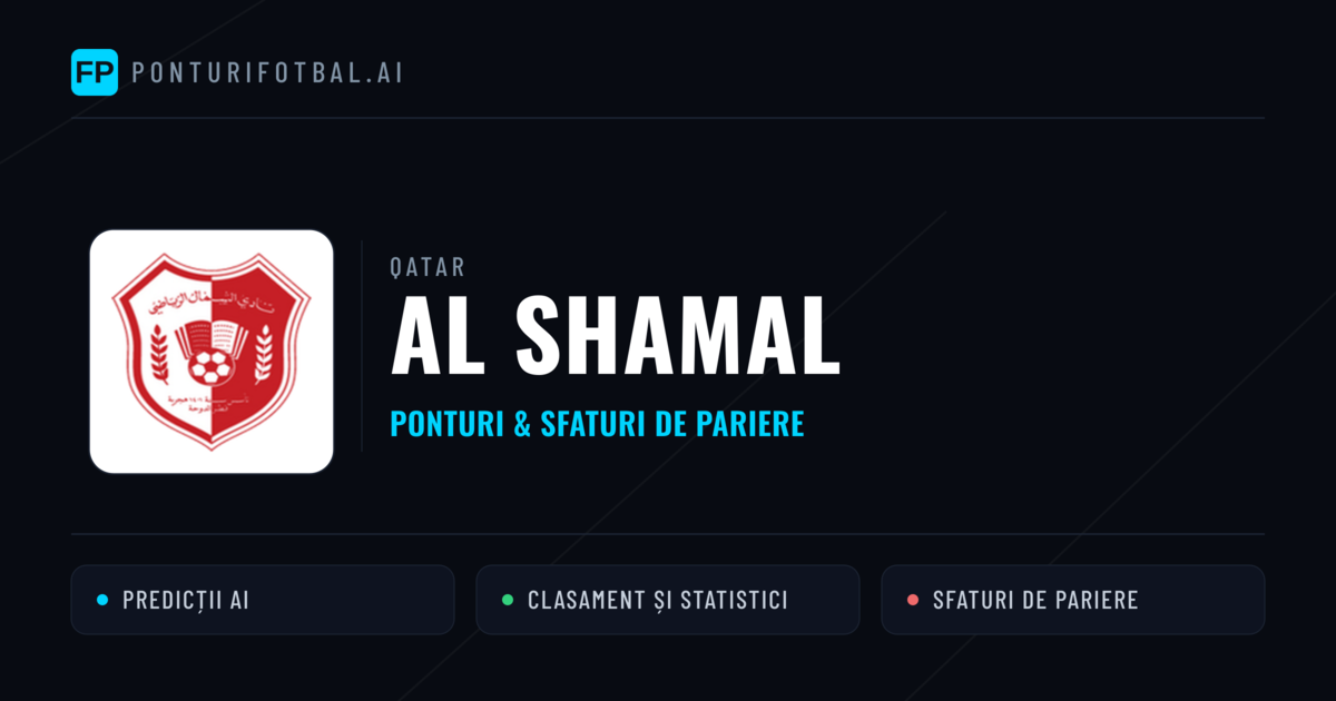Al Shamal Ponturi și statistici