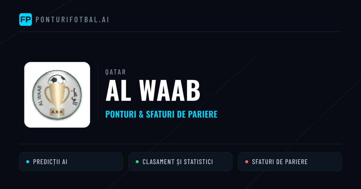 Al Waab Ponturi și statistici