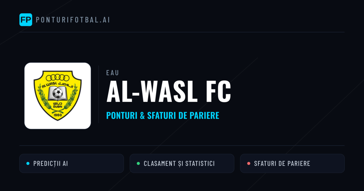 Al-Wasl FC Ponturi și statistici