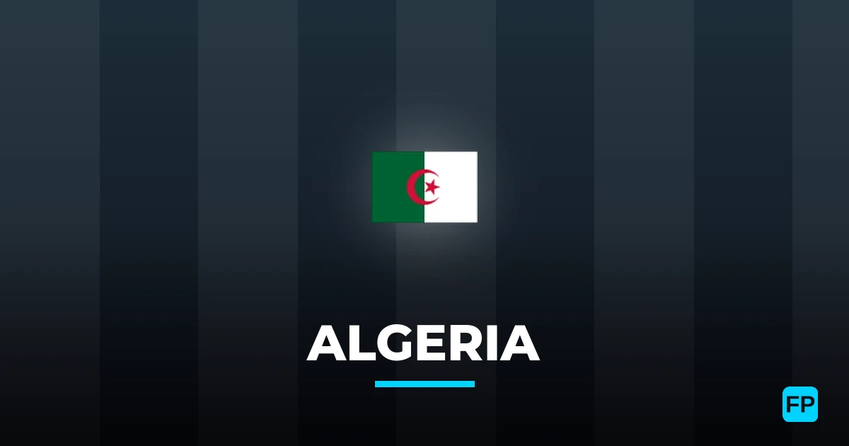 Algeria Ponturi și statistici