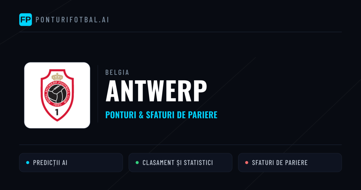 Antwerp Ponturi și statistici