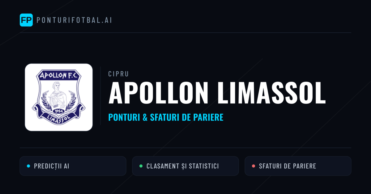 Apollon Limassol Ponturi și statistici